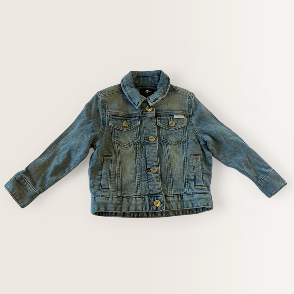 7 for all mankind Kids Denim Jacket